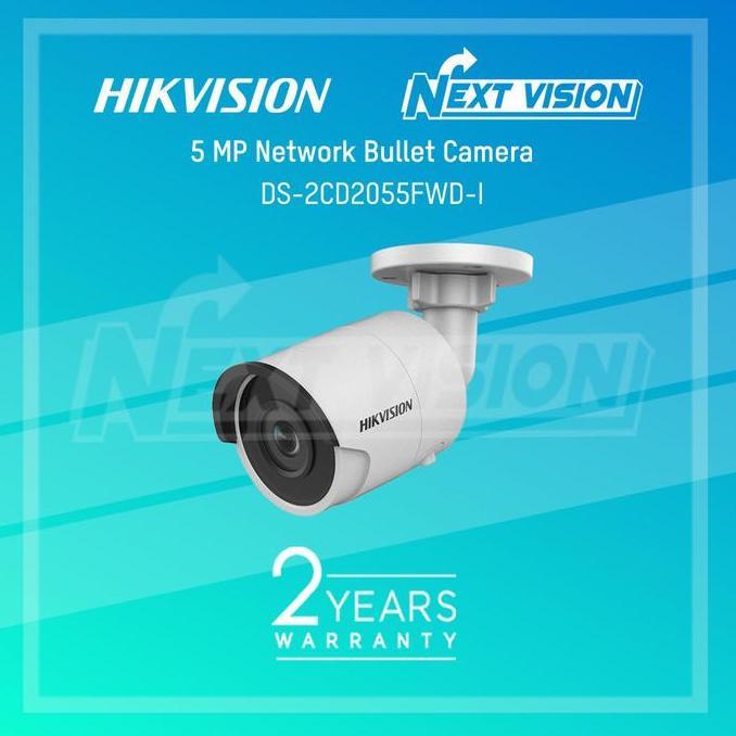 DS-2CD2055FWD-I - HIKVISION IP CAMERA 5 MP