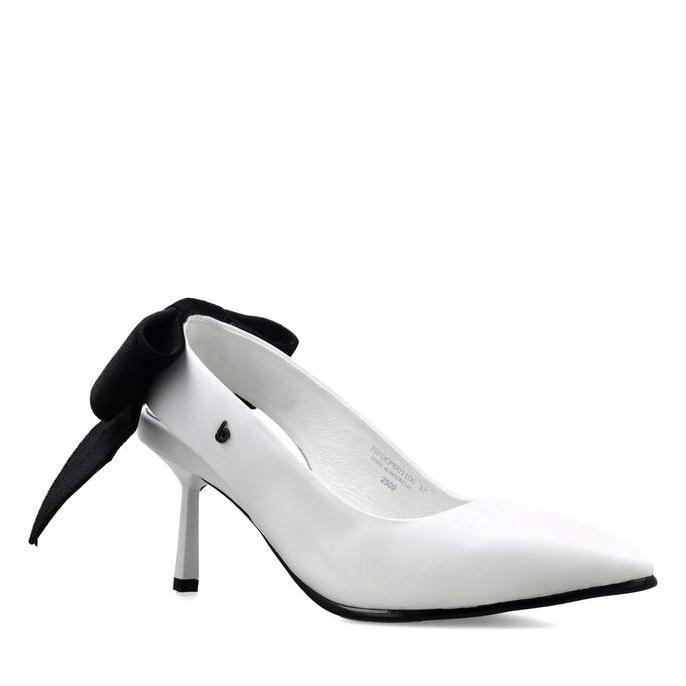 Bocorocco x Christin Wu D. Capri 01 - Sepatu Heels Pump Shoes 7cm Pita Beludru Kulit Kambing - Nyama