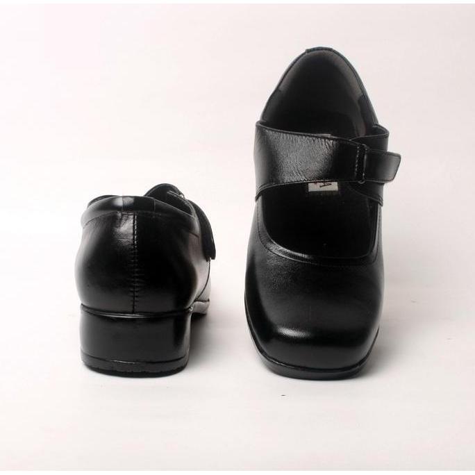 Jelitashoes- Sepatu Pantofel Formal Wanita Rasheda Pk Big Size Hitam Heels Shoes