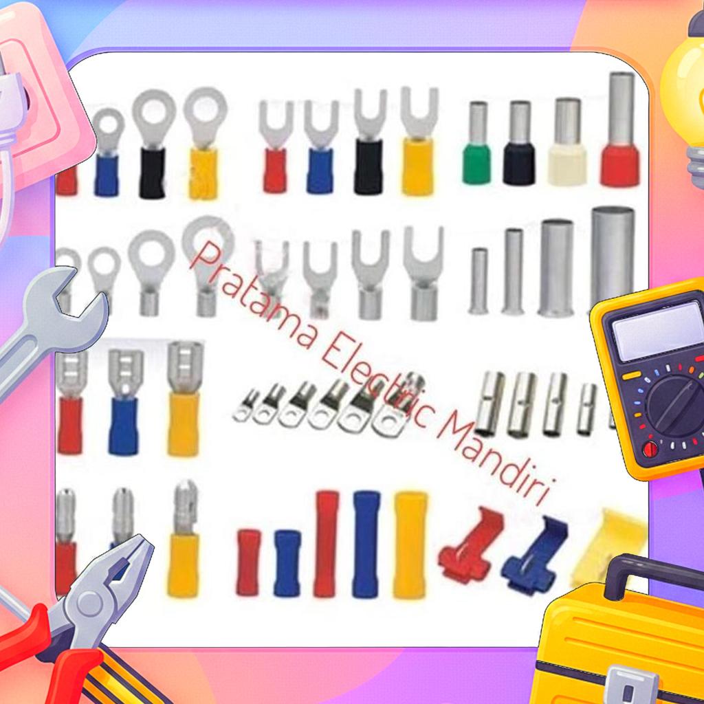 Skun Kabel Isolasi Ring 2-6 Scun Cable Ring 2-6 Warna