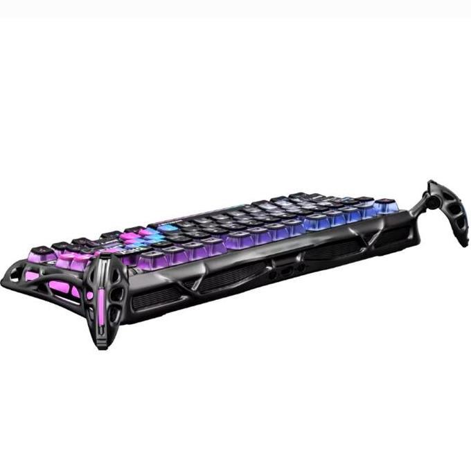 GravaStar Mercury K1 Pro Wireless Mechanical Gaming Keyboard Special Edition Cyber Punk Keycaps Terl