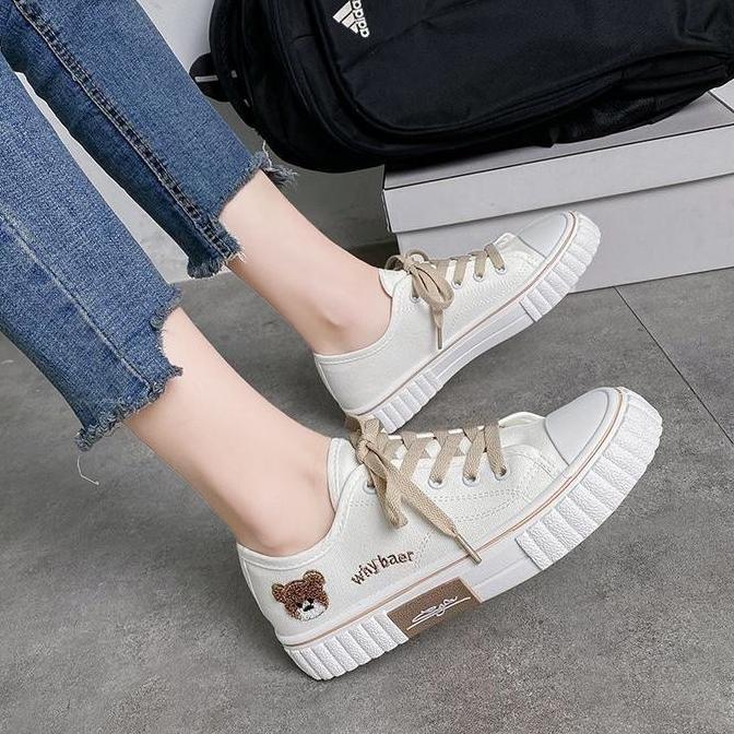 Jelitashoes- Sepatu Kanvas Wanita Sepatu Kekinian 2022 Sepatu Import