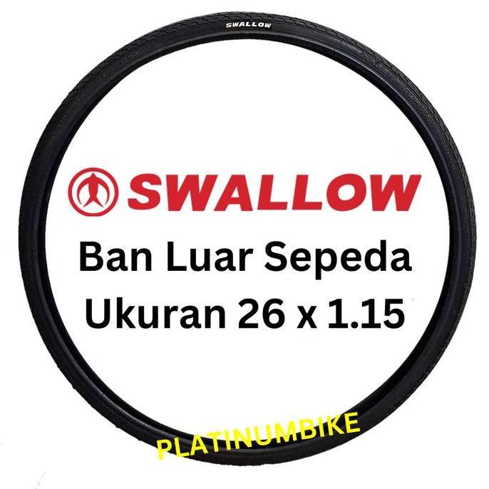 Promo Ban Luar Sepeda Ukuran 26 x 1.15 SWALLOW Sepeda Federal RB Balap Diskon