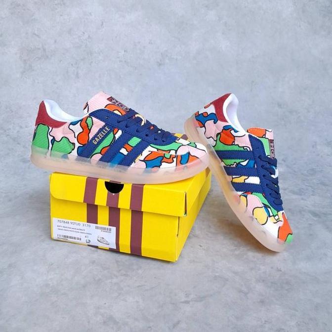 perfectkicks_bdg Adidas Gazelle Indoor Sean Wotherspoon Shoes Wanita