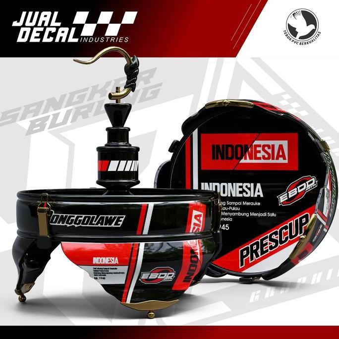SIAPKIRIM Stiker Tebok Lovebird Decal EBOD INDOSESIA PRESSCUP Sangkar Burung New Kandang Variasi REA