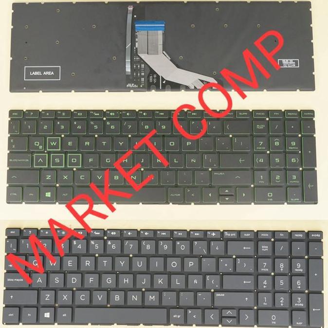KEYBOARD HP PAVILION GAMING 15 EC 15EC 15-EC 15-EC0001AX 15-EC0003CA 15-EC0013DX 15-EC0020NT 15-EC00