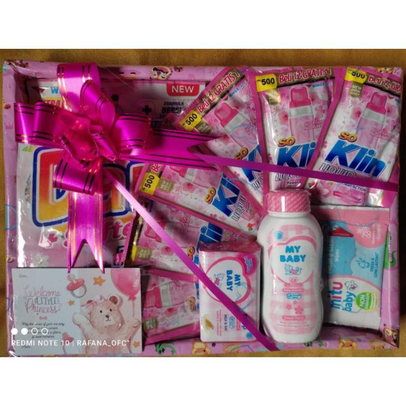 Discount Parsel Bayi Tanpa Baju Paket Parsel Bayi Sabun Hampers Baby 026S