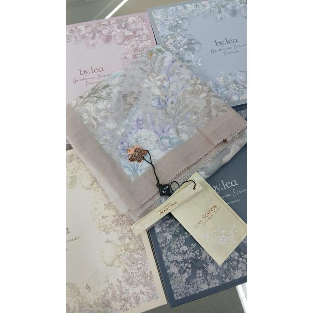 By Lea Scarves Hijab Motif Premium Digital Printing Packaging Box Cocok untuk Hampers