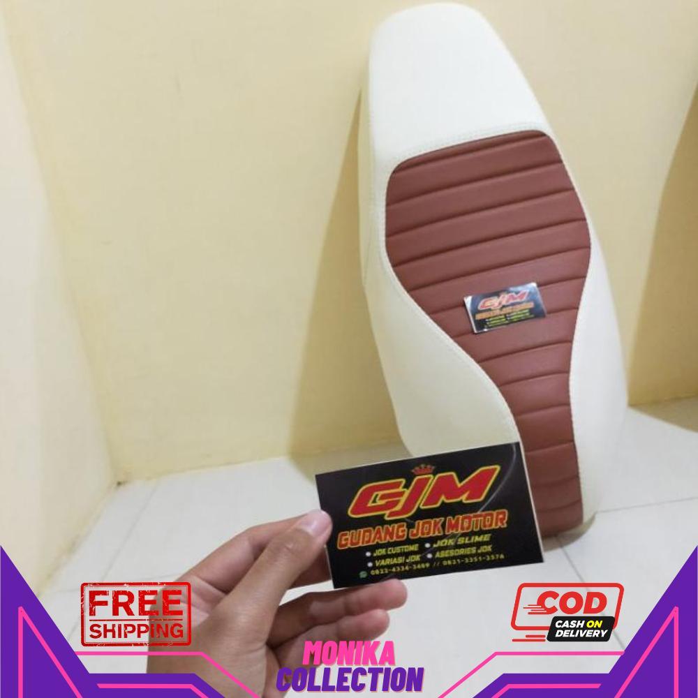 Jok Honda Scoopy caferacer double seat-Jok Scoopy karbu - RO30-0912 2025 Bisa COD Murah
