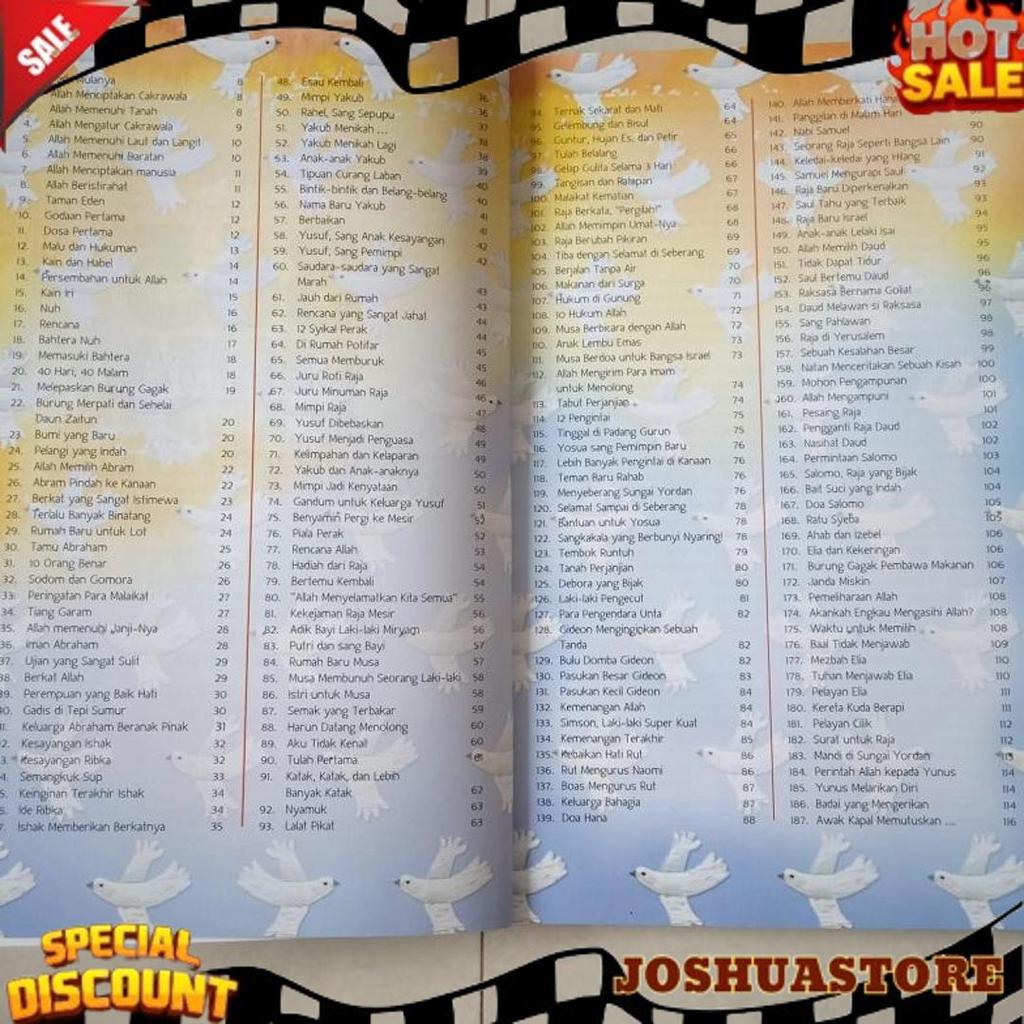 365 Cerita Alkitab Untuk Anak Buku Cerita Alkitab Kristen Anak Bergambar Termurah