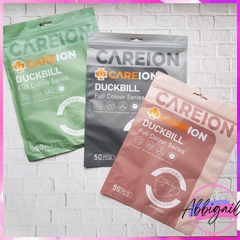 StockNEWS- Masker Duckbill Careion isi 50 pcs Mix Warna / Duckbill Full Colour Warna / MASKER CAREIO