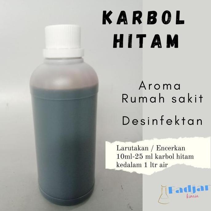 Lansungkirim- Karbol Hitam 500 Ml Aroma Rumah Sakit Desinfektan