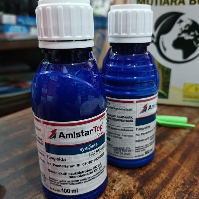 BEBAS ONGKIR - amistartop 100ml, fungisida sistemik,cabe keriting daun, original ASLI