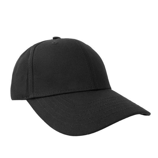 OHSOME - ohgo Topi Bisbol Fashion Pria Wanita Polos Baseball Caps Black