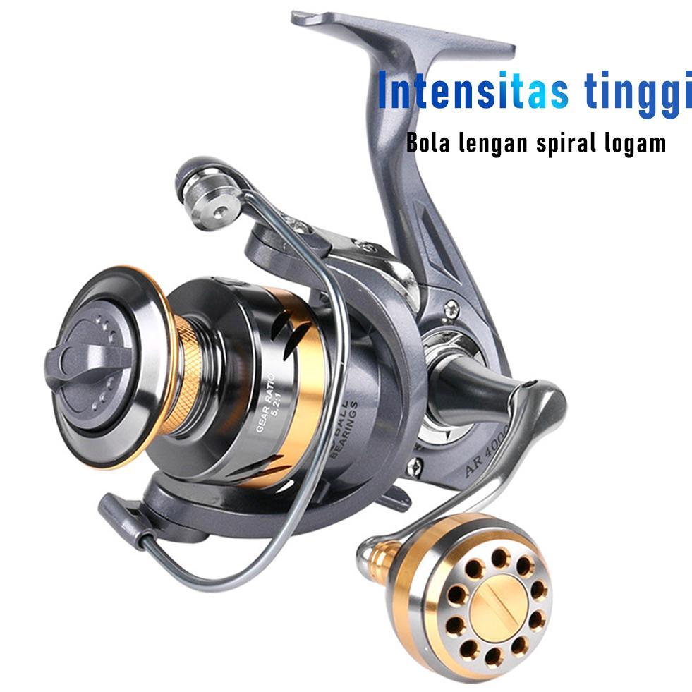 READYGan- REEL PANCING METAL DEUKIO AR 2000 3000 4000 6000 7000 13BB+1BB MAX DRAG 17KG