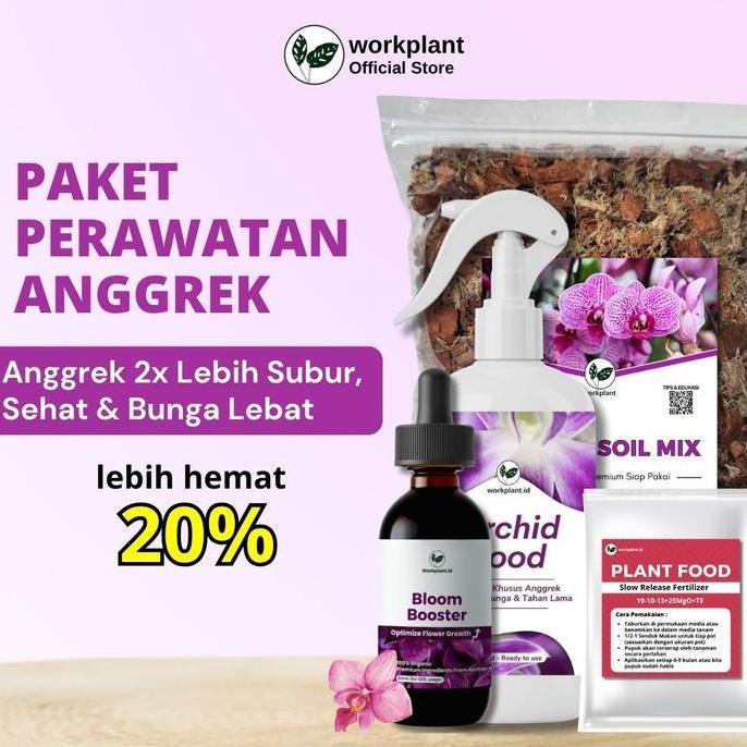 Workplant - Paket Perawatan Anggrek Untuk Semua Jenis Tanaman Anggrek Tanaman Hias