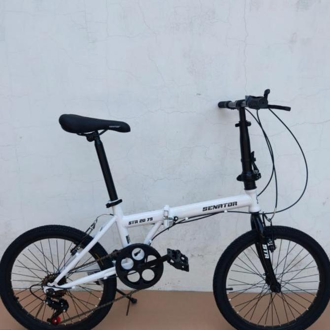 Sepeda Lipat 20 inch Senator 7 speed new