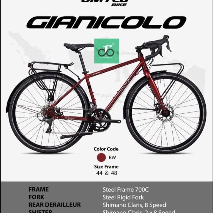 Terlaris Sepeda Touring United Gianicolo