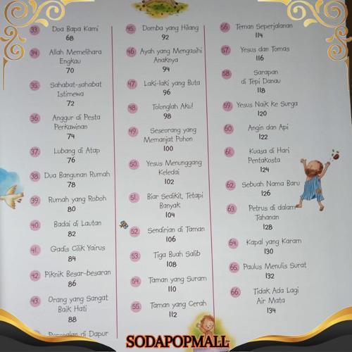 66 Cerita Alkitab Pertamaku Buku Anak Sekolah Minggu Kristen Diskon
