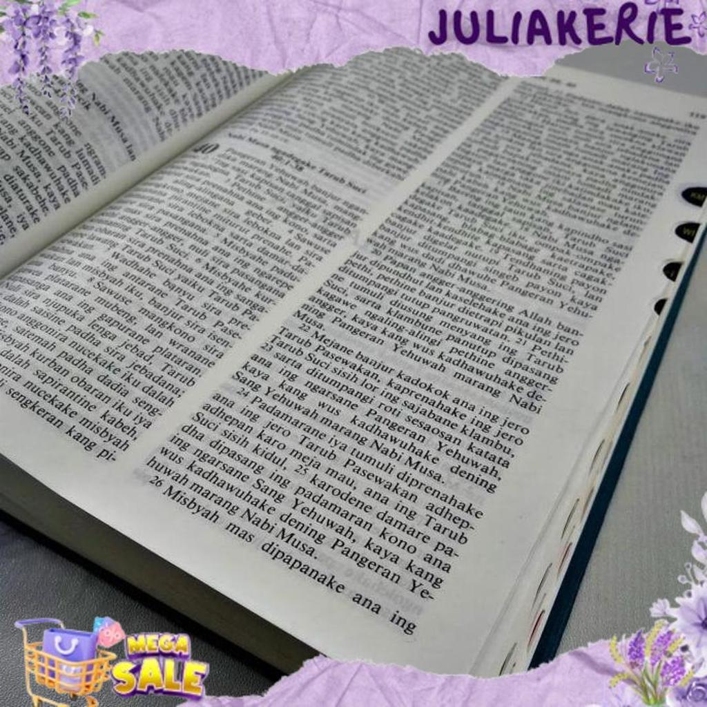 Alkitab Kristen Bahasa Jawa Besar TB 062 LAI Kitab Suci Injil Ready