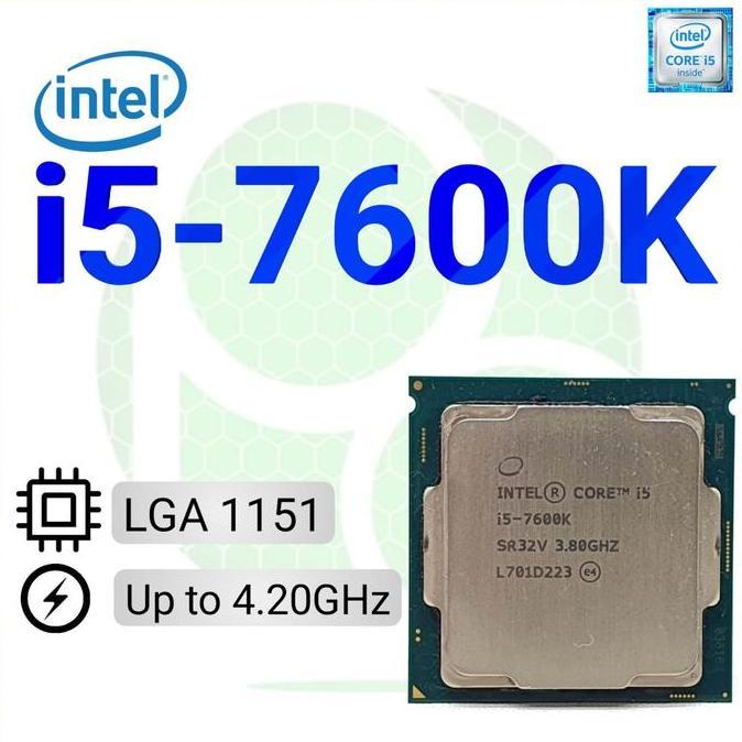promo Processor Intel Core i5 7600K up to 4.20GHz | CPU i5 7600 K terlaris