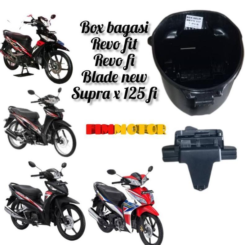 Box Bagasi Revo Fi Injeksi Revo Fit Karbu Blade New Supra X 125 FI