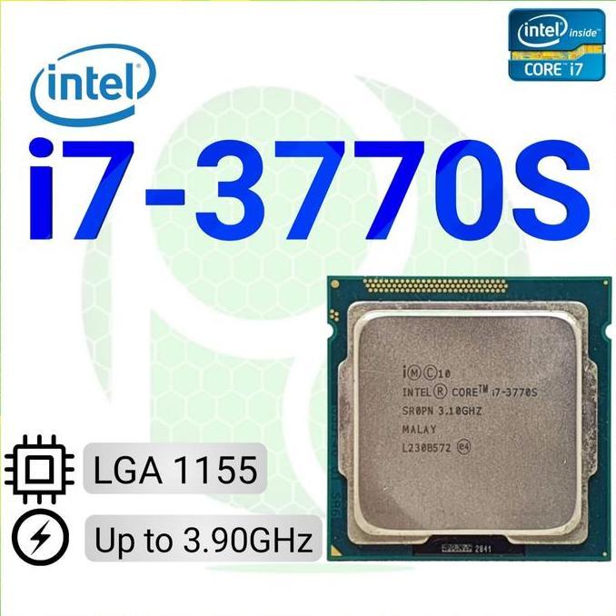 promo i7 3770S up to 3.90GHz - Intel Processor 1155 i7 3770s Mobo H61 H61M terlaris