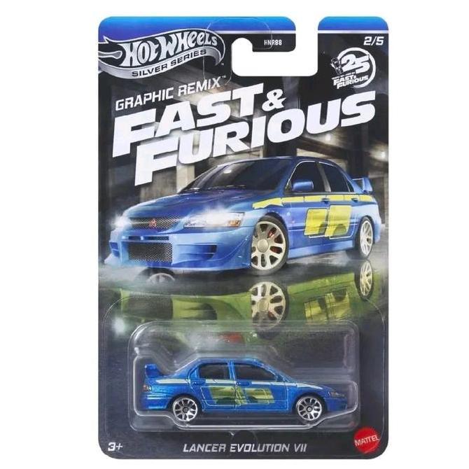 Hot Wheels Fast & Furious Lancer Evolution Vii - Graphic Remix Fast & Furious Premium