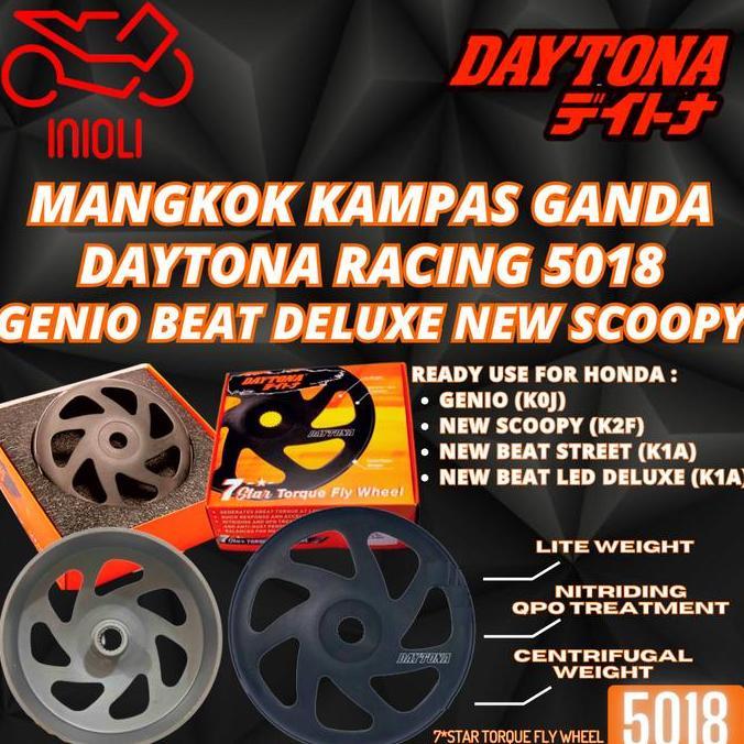 MANGKOK KAMPAS GANDA DAYTONA RACING GENIO NEW BEAT DELUXE NEW SCOOPY NEW BEAT STREET 2020 2021 BEAT 