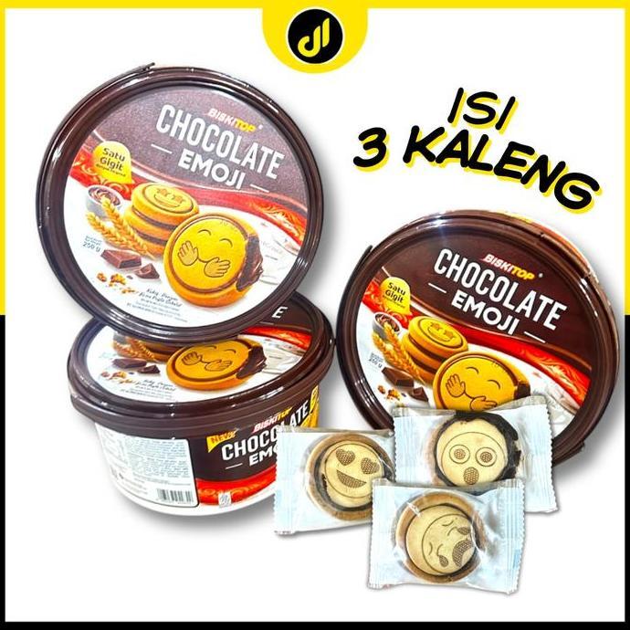 3 ember BISKITOP biskuit emoji