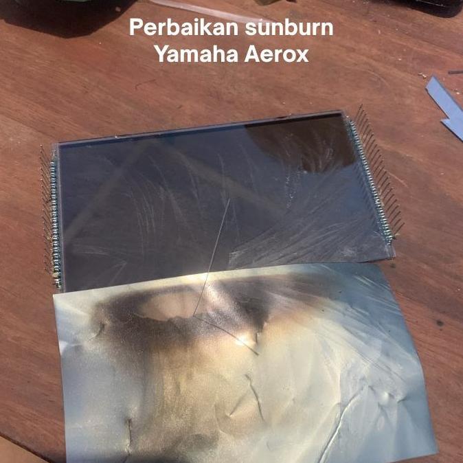 Perbaikan Sunburn Speedometer Yamaha Aerox 155 Ready