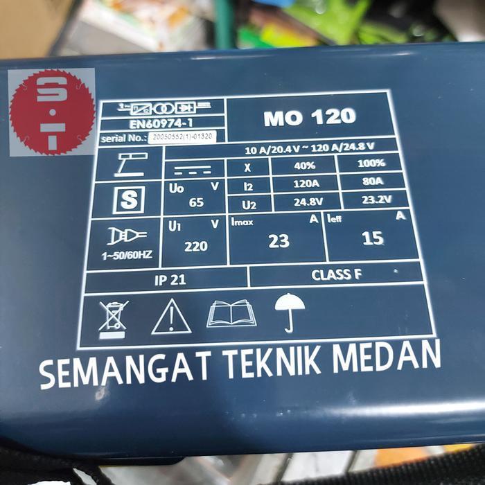 Mo120 Mesin Trafo Las Igbt Welding Machine 900W 120A Izumi Mo 120 Original Dan Terpercaya