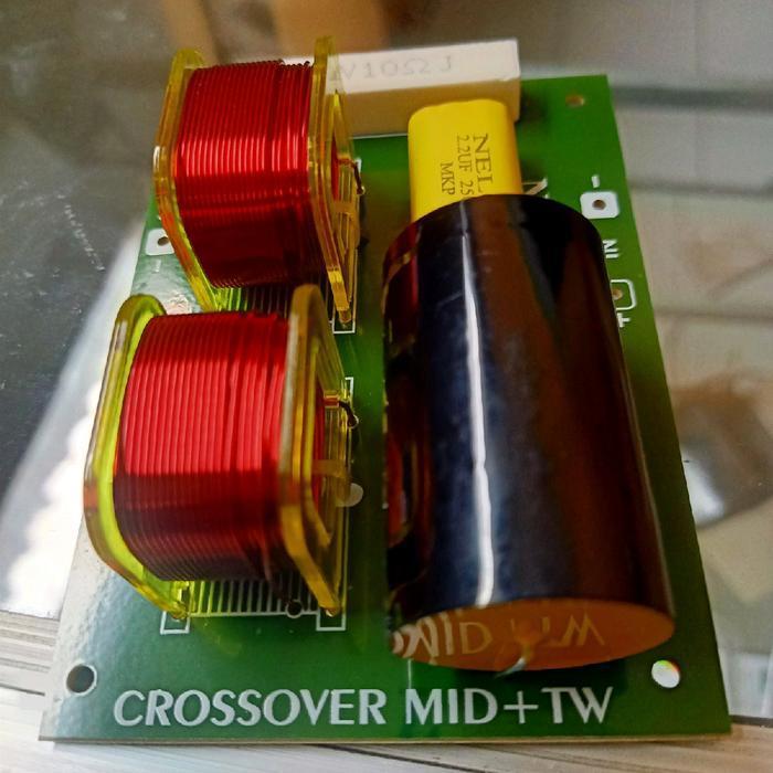 Original Crossover Pasif 2Way Middle Dan Tweter Nelc N161 Original Dan Terpercaya