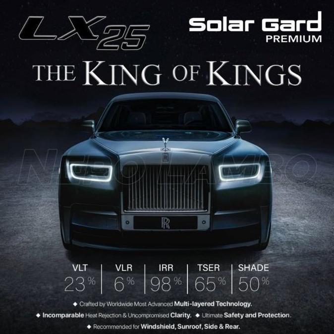 NEW Solargard LX25 Depan+Full SKKB Phantom Santa Fe ( Sunroof LX)