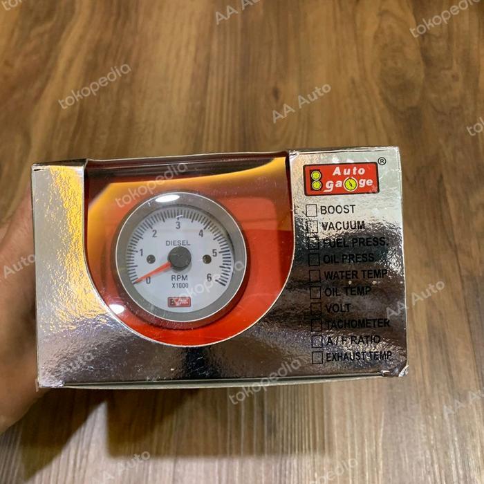 Rpm Autogauge 2Inch (Diesel) Rpm Diesel Autogauge Original Dan Terpercaya