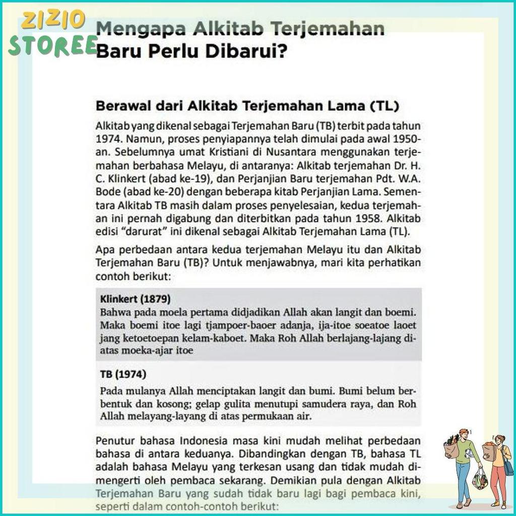 Alkitab Anak Kristen Kecil TB2 034 Astronot Terjemahan Baru 2 LAI Mini Sampul Tali Cuci Gudang