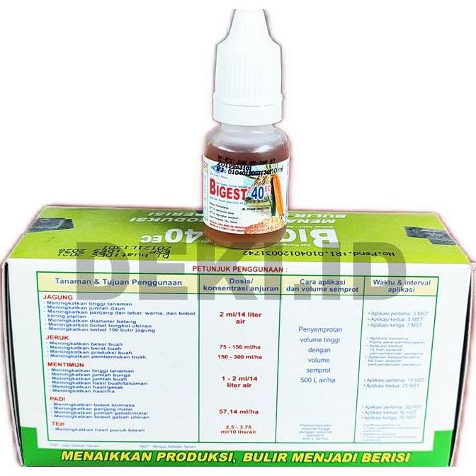 Lansungkirim- Ga3 Bigest 40 Ec 10 Ml Hormon Giberelin Acid Zpt Tanaman Buah Anggur