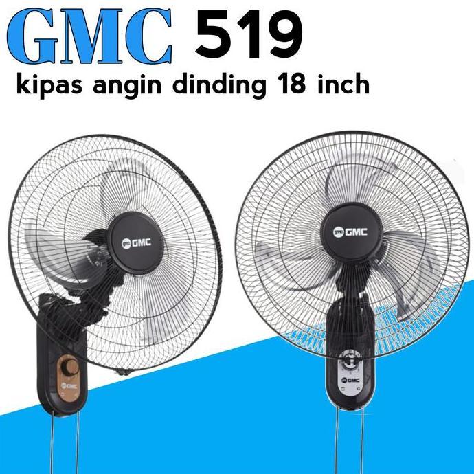 Brrrr- Kipas Angin Gmc Dinding 18 Inch/Kipas Angin Tornado/Kipas Angin Besi/Kipas Angin Dinding Blow