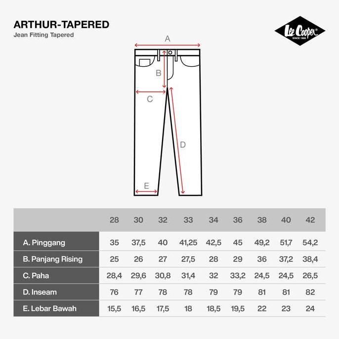 Mntp- Lee Cooper Tapered Fit Jeans Arthur Worn Medium Black