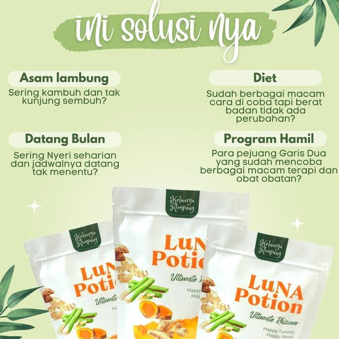 Gasskuy- Luna Potion Ramuan Cinta Jsr Diet Detox Maag Gerd Promil Glowing