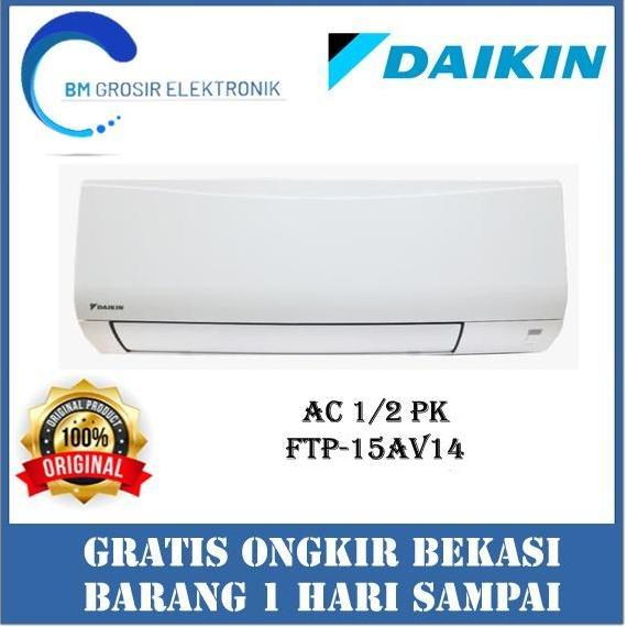 Terlaris Daikin Ac 1/2Pk Ftp 15Av14 / Ftp-15Av14 / 15 Av14 / Include Pemasangan