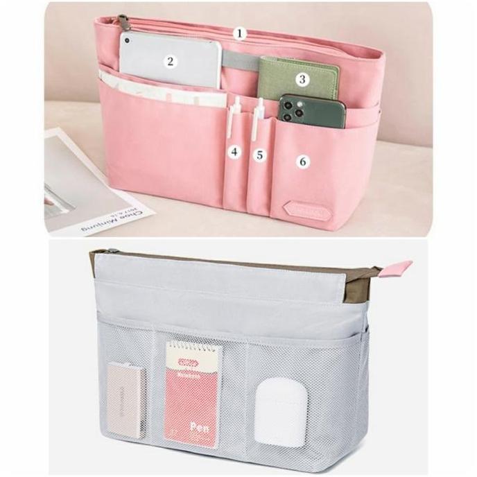 Best- Daleman Tas Organizer Bag Insert Bag Tas Dalam Tas Bag in Bag XLarge