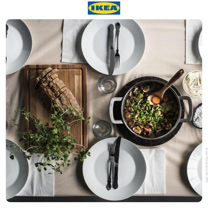 Good- IKEA 365+ Piring Makan Putih 27cm Kitchenware
