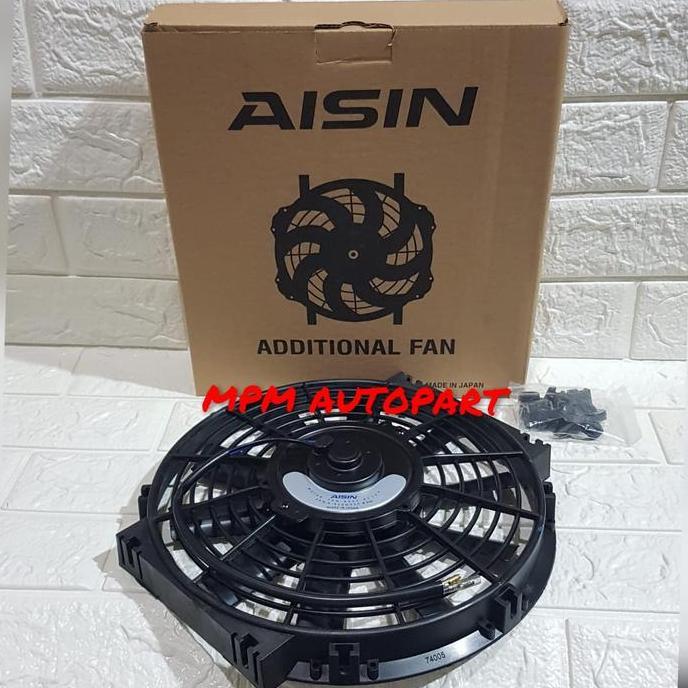 kipas motor extra ekstra fan radiator ac mobil universal 12v aisin