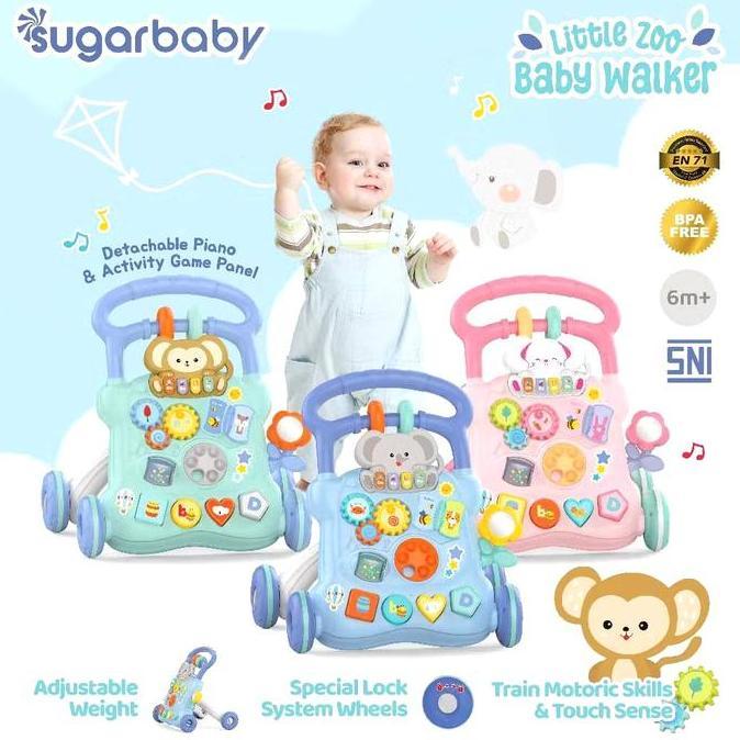 MOMS_ SugarBaby MyCircus Walker Activity Walker Push walker | Sugarbaby Little Zoo / Activity walker