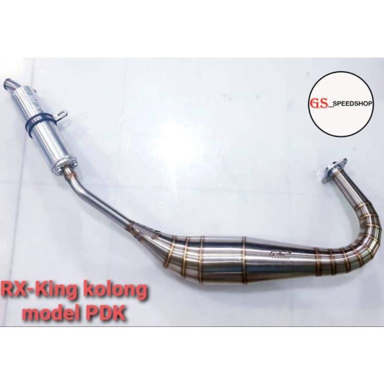 Knalpot Kenalpot RC3 RX King RXK RXKing Tipe Kolong PDK Stainless Stenlis Silencer Selencer Slenser 