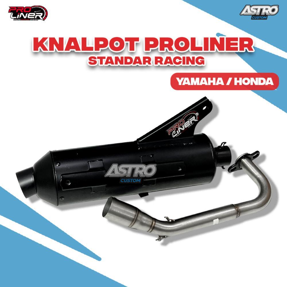 Knalpot Proliner Nmax Aerox New Lexi Mio Karbu J M3 Fino X-Ride Soul GT 125 Freego Kenalpot ProLiner