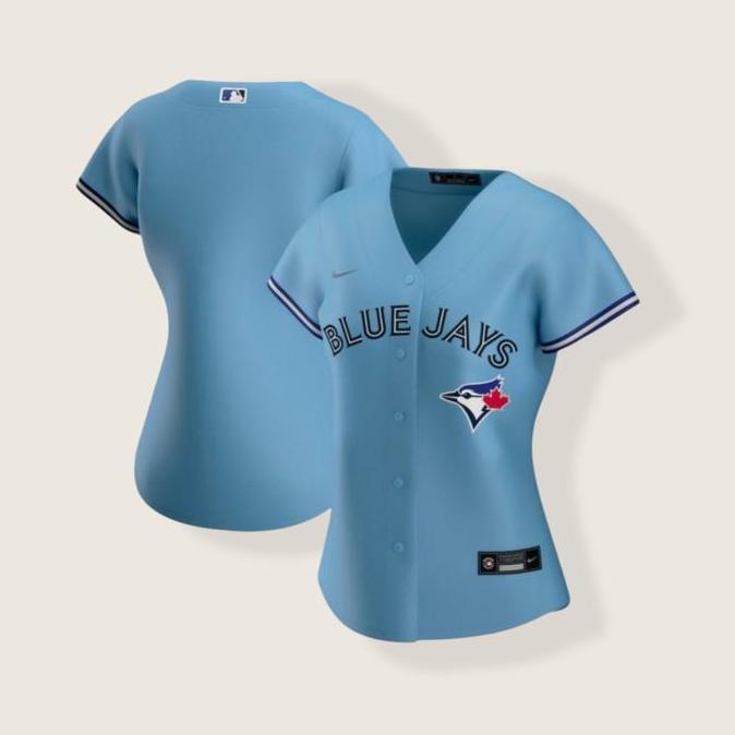 JERSEY MLB BASEBALL ORIGINAL NIKE TORONTO BLUE JAYS WOMEN MAJESTIC