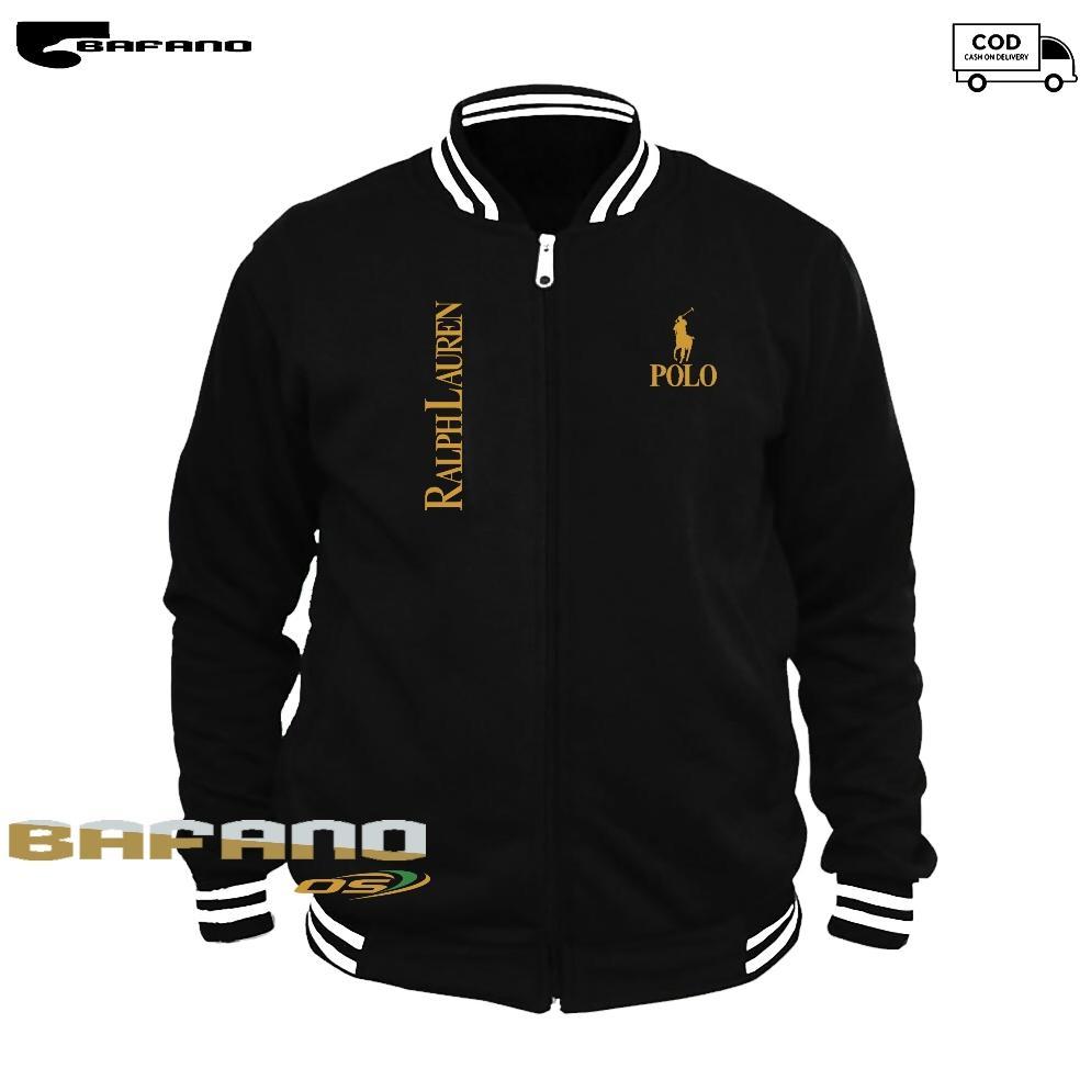 COD jaket varsity Polo KD Kirka text Gold jaket casual formal musim dingin keren katun lembut nyaman