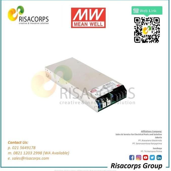 Promo MEAN WELL SWITCHING POWER SUPPLY SD-1000L-24 1000 WATT 24 VOLT Diskon